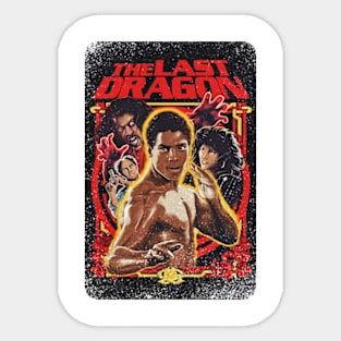 Retro The Last Dragon Sticker